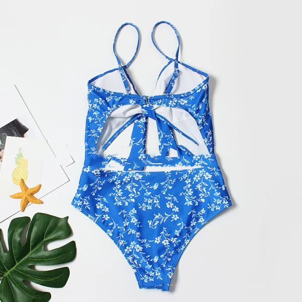 Classic Printed One-Piece Swimsuit