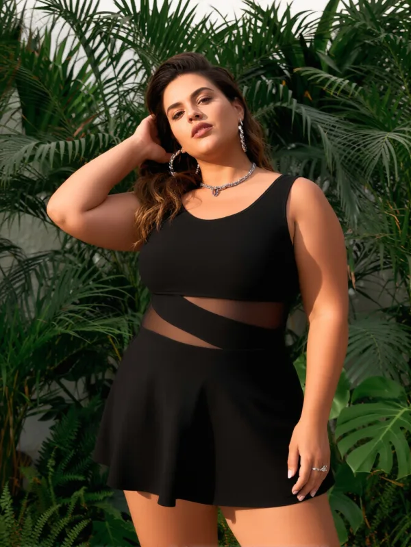 Classic Two-Piece Swimsuit Set