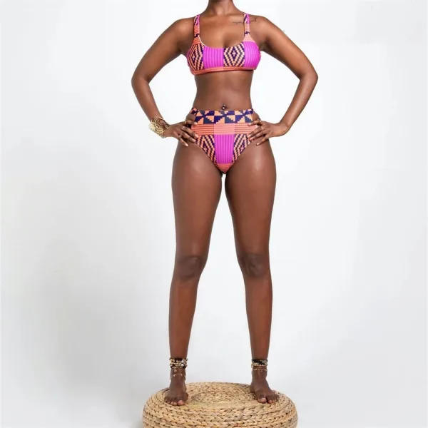 Classic Underwire Bikini Set in Deep Purple