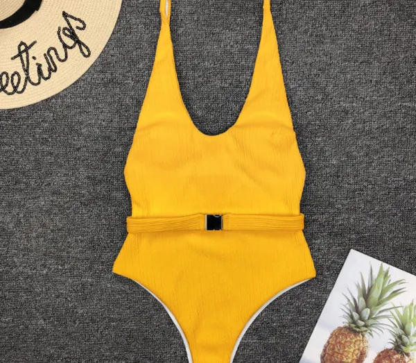Lucia Belted One-Piece Swimsuit