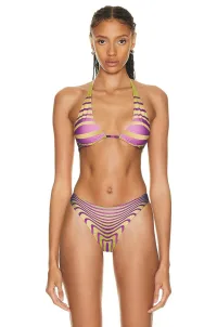 Purple Yellow Strip