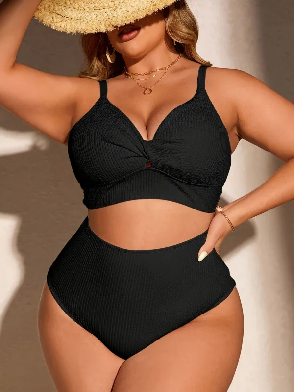 Classic Black Two-Piece Bikini Set