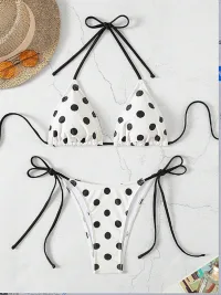 Midnight Black With Polka