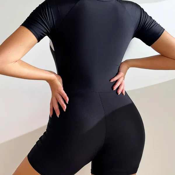 Sereia Zip-Front One-Piece Swimsuit