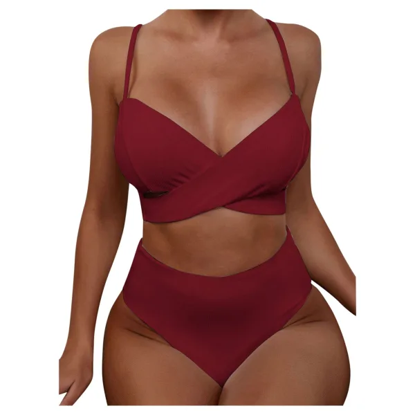 Classic High-Waist Bikini Set