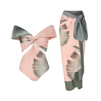 Gray Pink Suit
