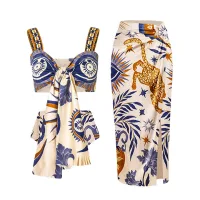 Strap Split Suit