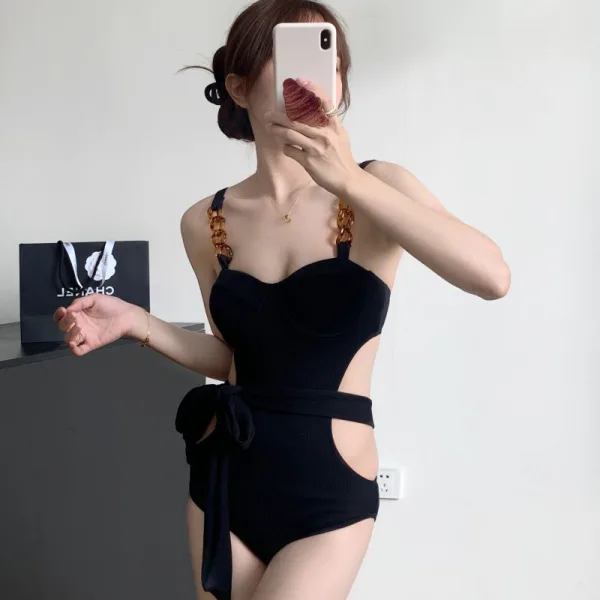 Luna Backless One-Piece Swimsuit