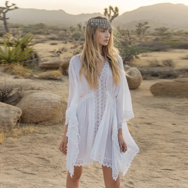 Lucia Sheer Beach Cover-Up