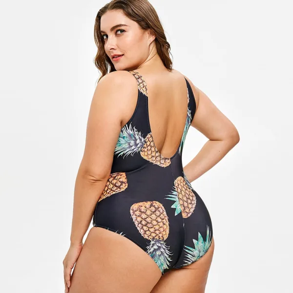 Triangle Halter One-Piece Swimsuit