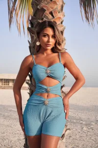 9350 Blue Swimsuit