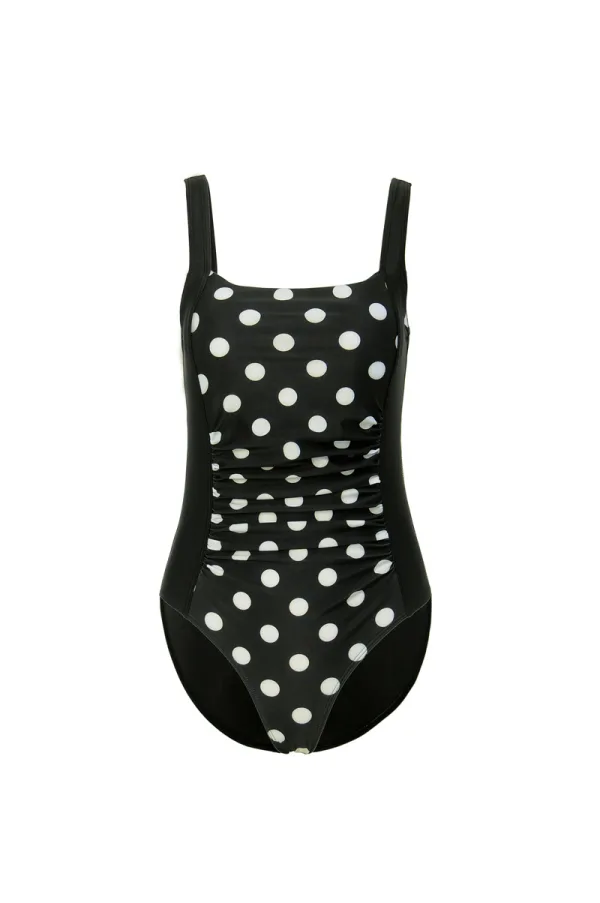Essential One-Piece Swimsuit in Versatile Prints