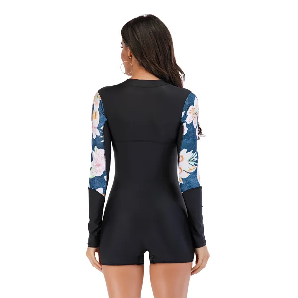Long-Sleeve Surf Suit with Sun Protection