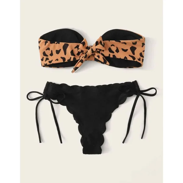 Leopard Print Classic Bikini Set