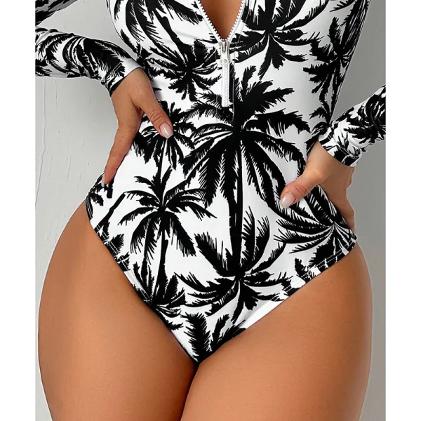 Coastal Printed One-Piece Swimsuit