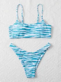 Blue And White Strips