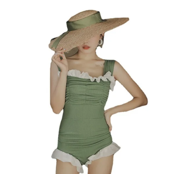 Minimalist Triangle One-Piece Swimsuit