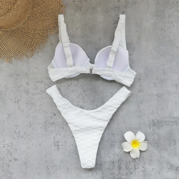 Minimalist Solid Bikini Set