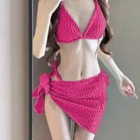 Rose Red Three Piece Set