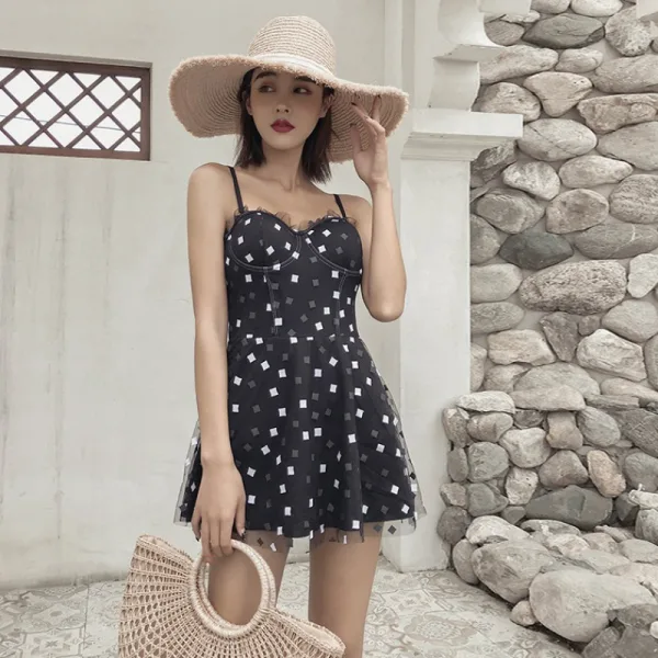 Classic Minimalist One-Piece Swimsuit