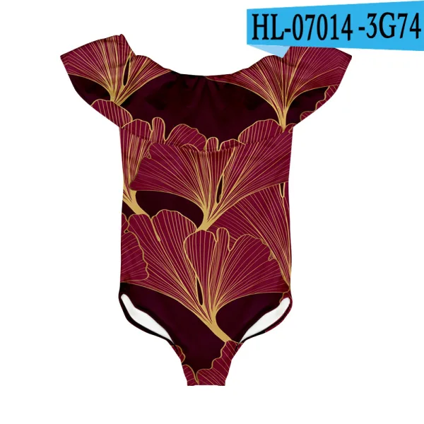 Off-Shoulder One-Piece Swimsuit