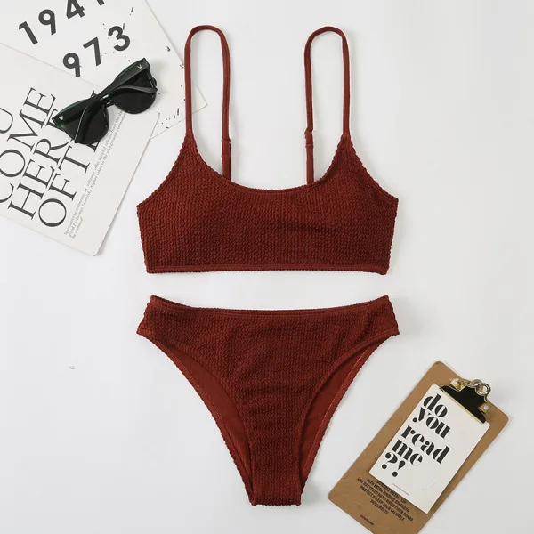 Essential Solid Bikini Set
