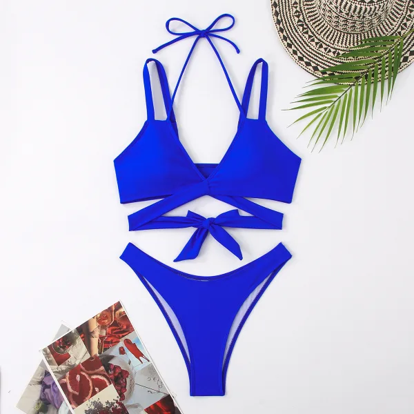 Minimalist Strap Bikini Set