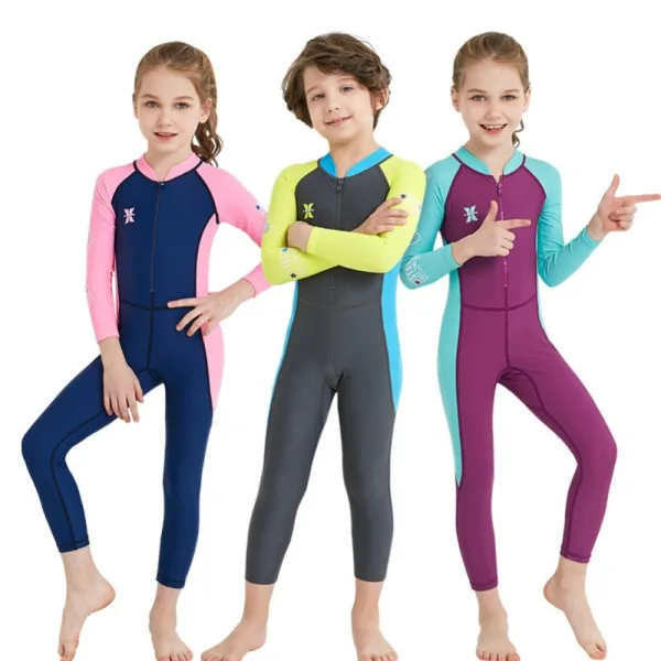 Long-Sleeve Essential Swimsuit