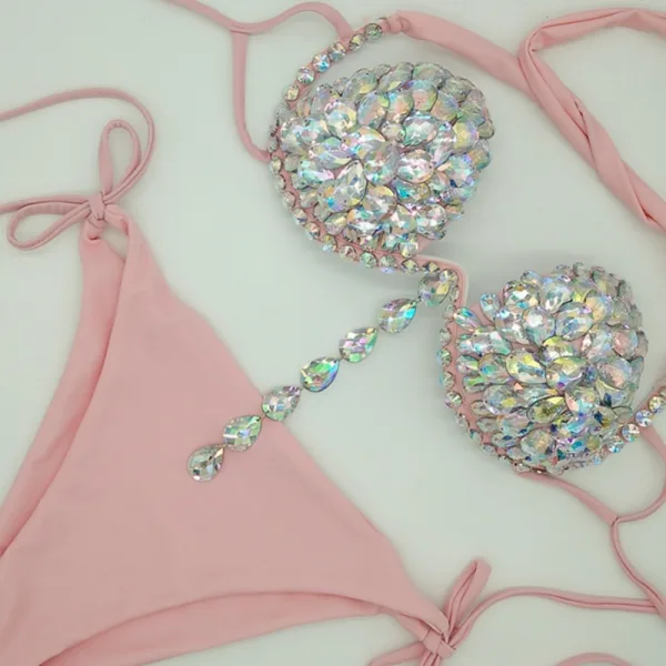 Radiant Embellished Bikini Set