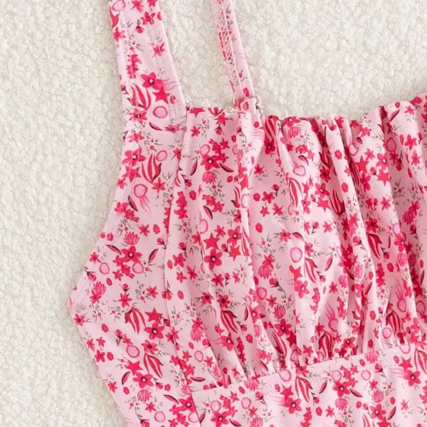 Graphic Print One-Piece Swimsuit