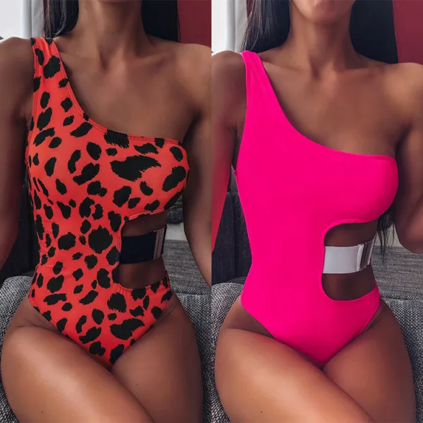 Aria One-Shoulder Bikini Set