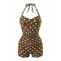 Brown With Polkadot