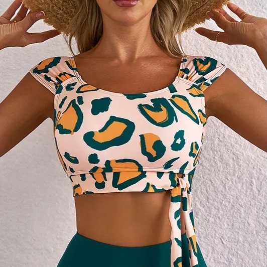 High-Waist Bikini Set