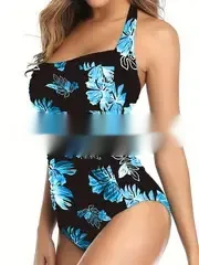 Black Blue Flower