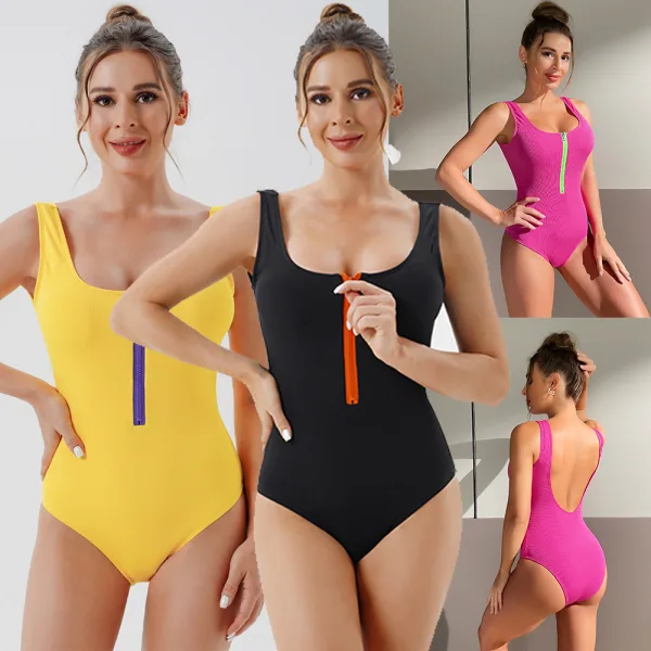 Solana Backless One-Piece Swimsuit