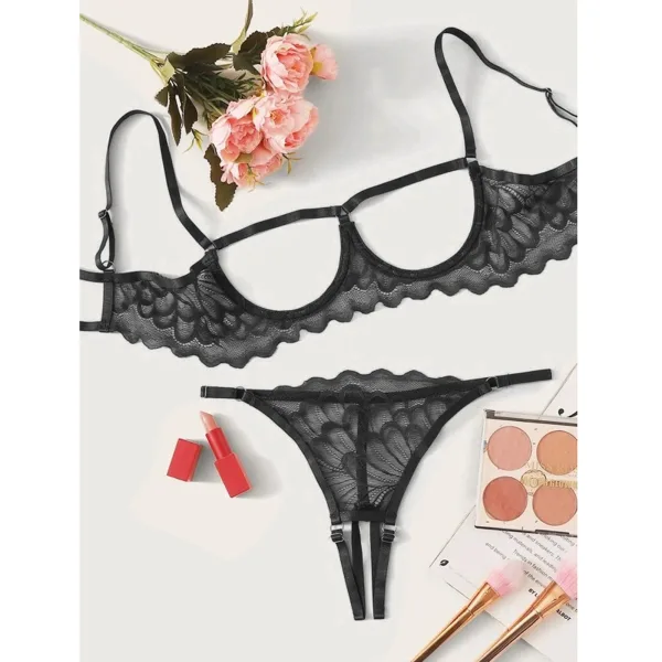 Lace Two-Piece Bikini Set