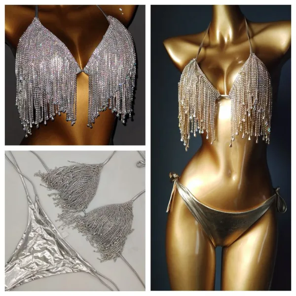 Lumina Embellished Bikini Set