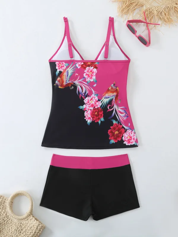 Eclipse Printed Two-Piece Swimsuit