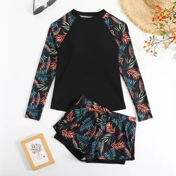 Botanical Print Tankini Set