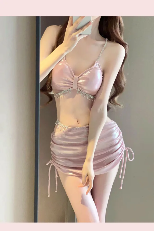 Classic Solid Bikini Set
