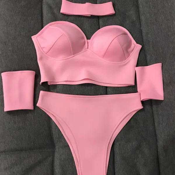 Luna High-Cut Bikini Set with Accessories