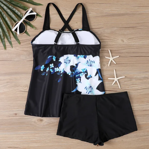 Essential Two-Piece Bikini with Full-Coverage Bottoms