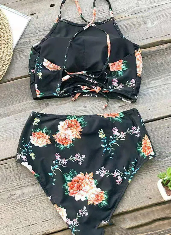 Astra Printed Two-Piece Bikini Set