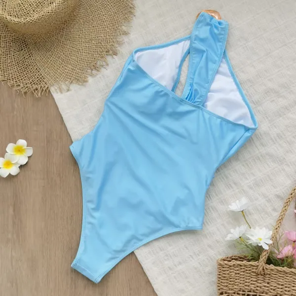 One-Shoulder Classic One-Piece Swimsuit