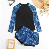 Dark Blue Leaves