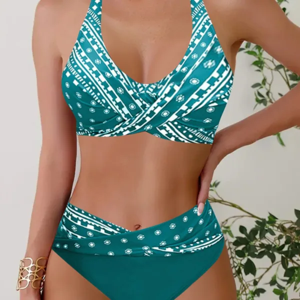 Aura Digital Print Bikini Set