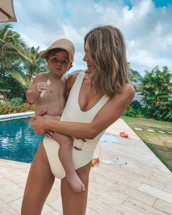 Classic Minimalist One-Piece Swimsuit