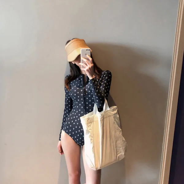 Classic Minimalist One-Piece Swimsuit