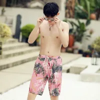 Pink Men'S Beach Shorts