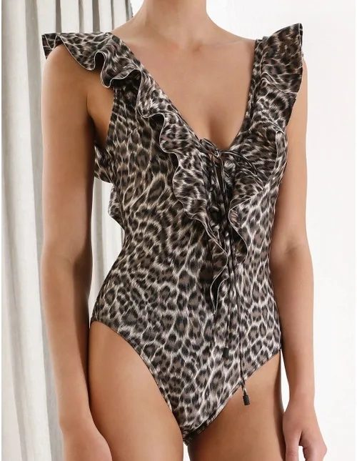 Aura Cut-Out One-Piece Swimsuit